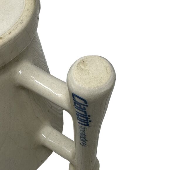 CLARITIN Mortar & Pestle Coffee Cup Mug Ask Your Pharmacist Advertising VTG - Picture 8 of 11